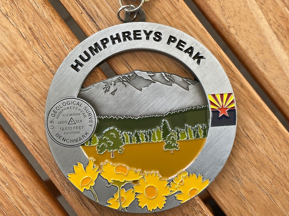 Humphreys Peak Medal
