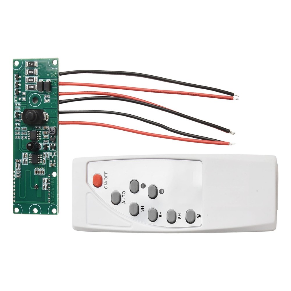 Wired and Wireless Compatible Solar Light Control Board with Motion Sensor