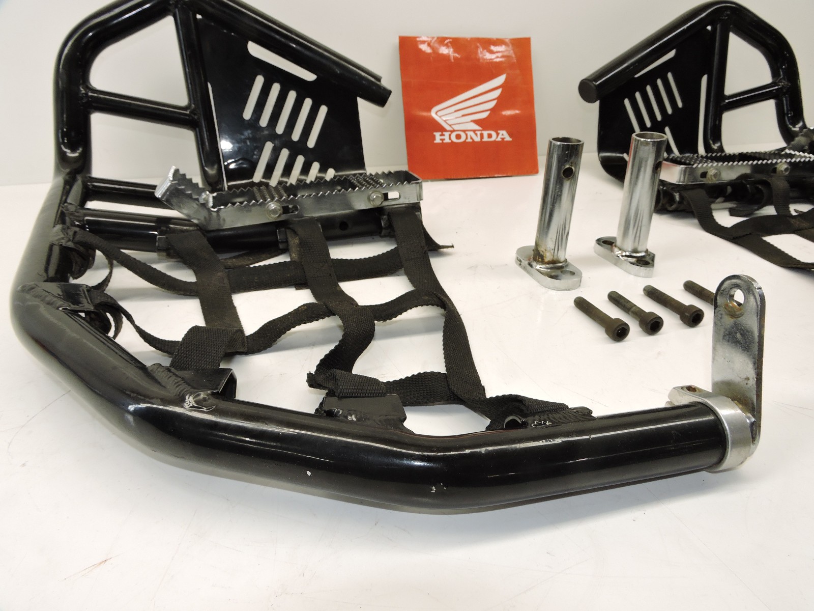 🔥 06+ TRX450R TRX 450R 450ER Propeg Pro Peg Nerf Bars Nerfbars & Heelcups 🔥