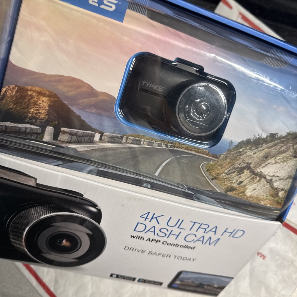 TypeS S401 Ultra HD 4K Dashcam Wit App Control BT533004-80