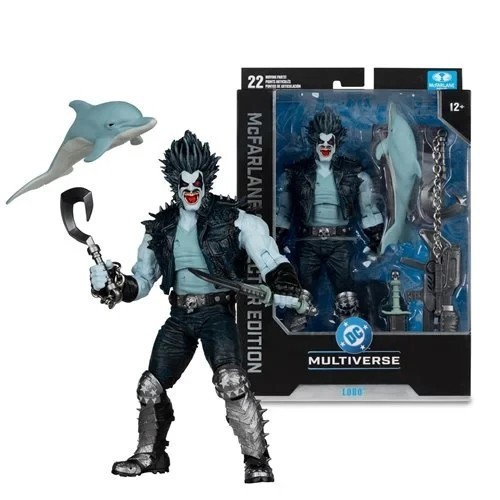 Ready！McFarlane DC Multiverse Collectors Edition Lobo & Dolphin MINT