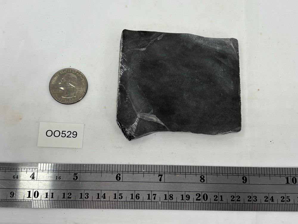 Silver Sheen Obsidian Lapidary Cabbing Knapping Combo ship avail