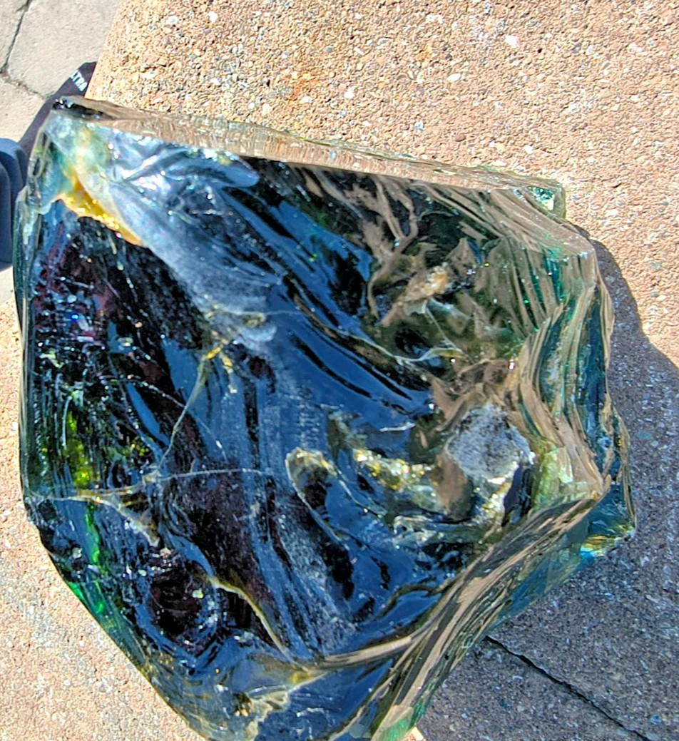 Master Andara Emerald Shift Andara crystal 470 gram