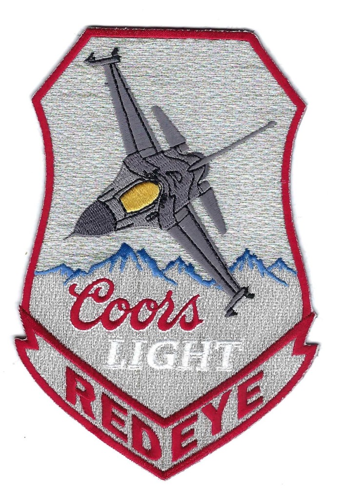 120th FIGHTER SQUADRON "COORS LIGHT" F-16 patch
