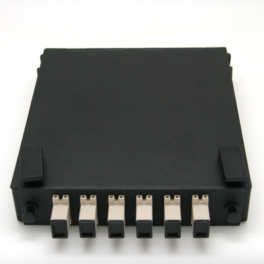 6 Port Mini Wall Mount Fiber Panel SC MM
