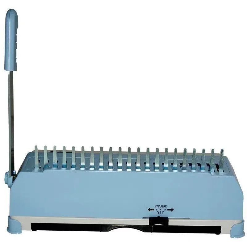 Upgrade 230A Binding Machine Contract Document Apron Clip Manual Comb Binding