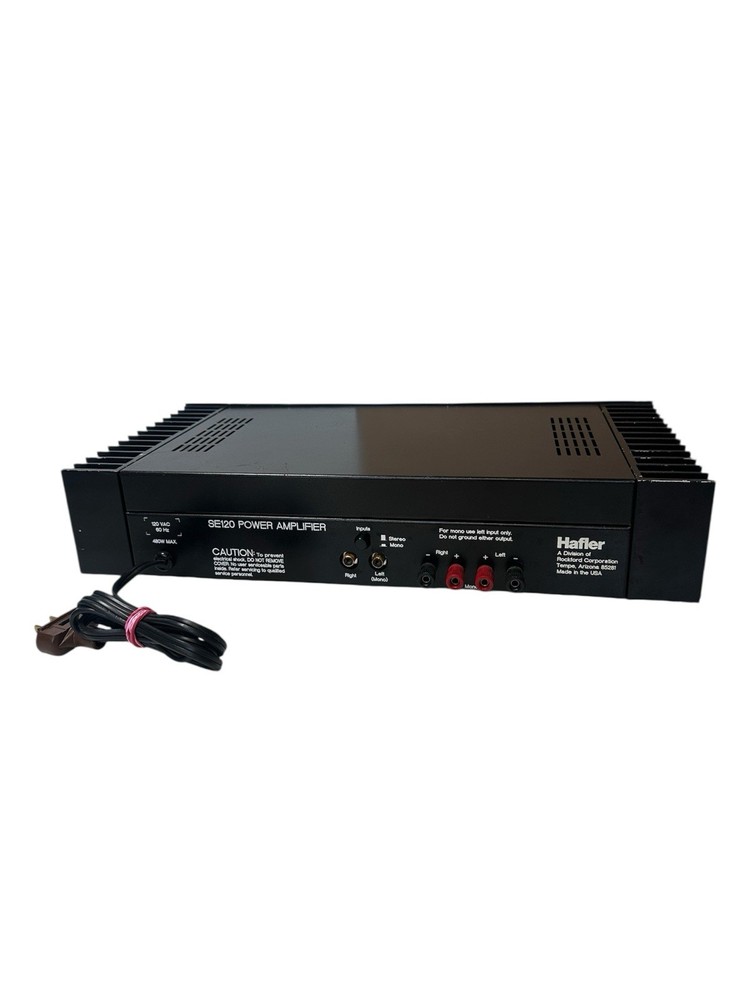 HAFLER SE120 STEREO POWER AMPLIFIER