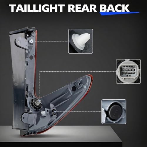 Tail Light Assembly Compatible with Honda CRV 2017 LH Driver Side 2017-2019