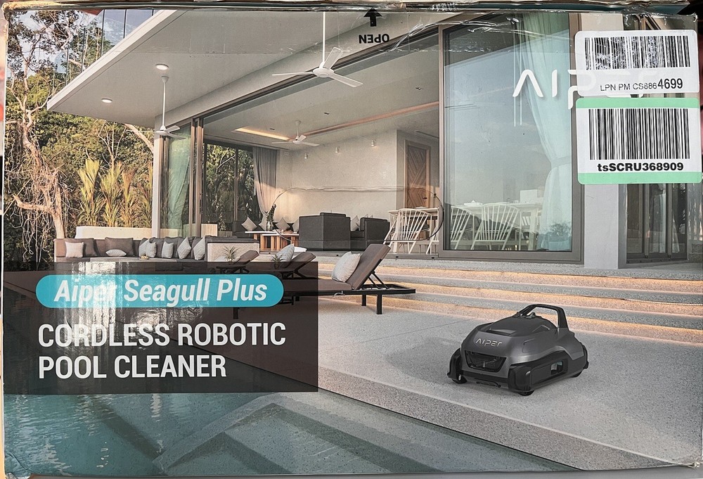Aiper Seagull Plus Cordless Pool Vacuum Robotic Pool Cleaner