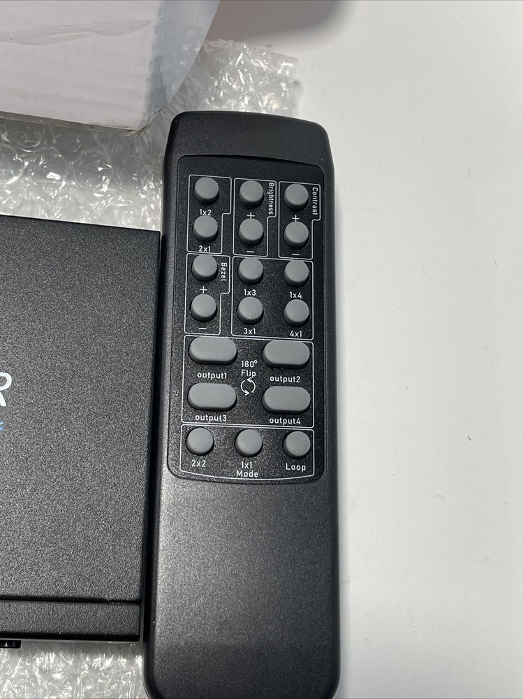 LED Video Wall Controller, Support 4 Outputs HDMI 1.3 Input Plug and Play 1080P