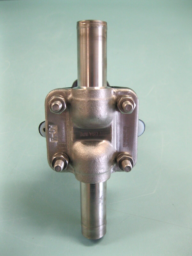 3/4" ITT Stainless Steel Plain End Diaphragm Valve L17