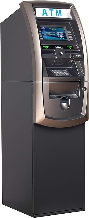GenMega G2500 Stand Alone Retail ATM, 1K Cassette