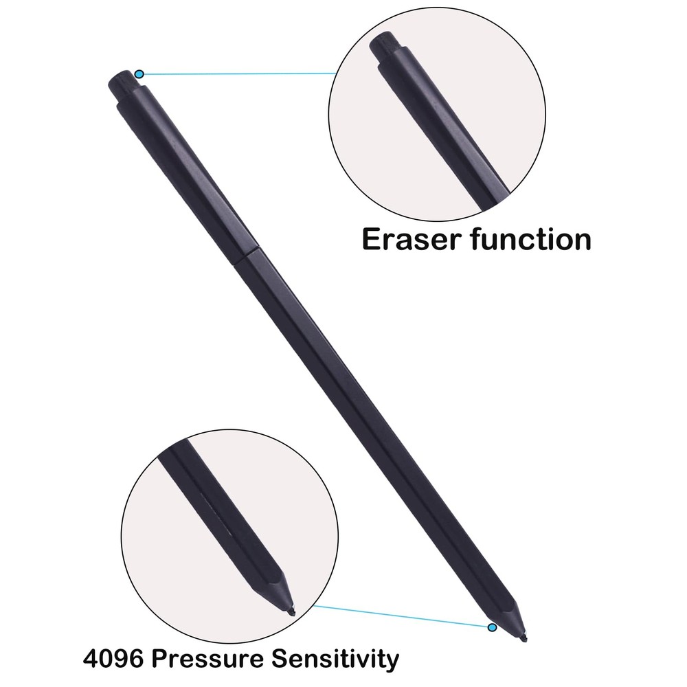 Stylus Pen with Eraser for 10.3” E Ink Tablets - 4096 High Sensitivity