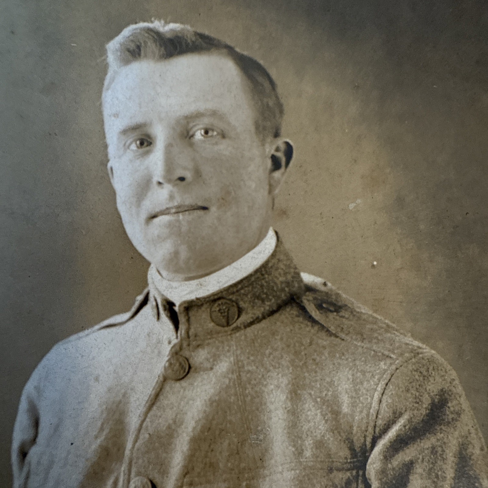 WW1 Photo Postcard Named RPPC