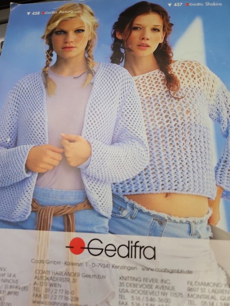 Gedifra Highlights Knitting Pattern Book Highlights 031