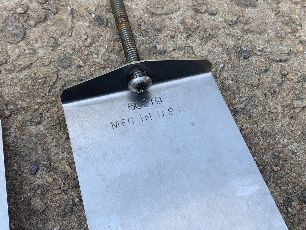 Whelen 6C019 Gutter Strap Pair 2010 - 2019 Ford Taurus