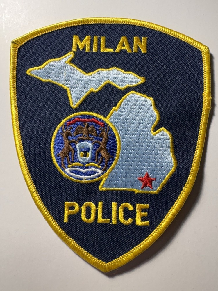Milan Michigan Police Patch