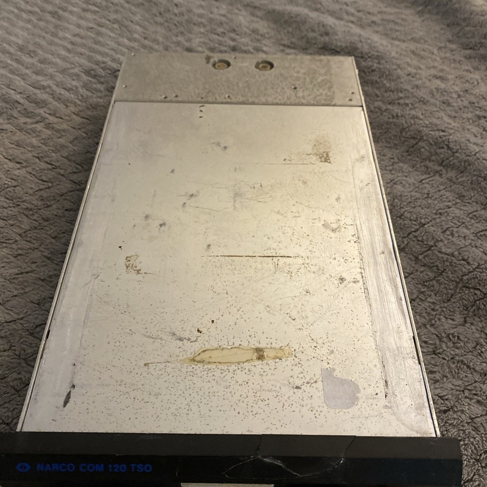 Narco Com 120 TSO VHF Transceiver - Not Tested