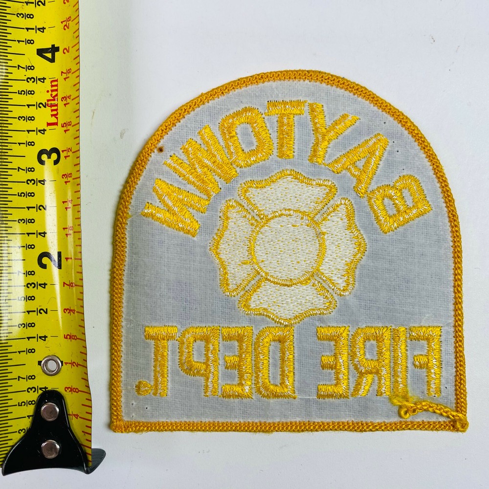 Baytown Fire Texas TX Patch A5