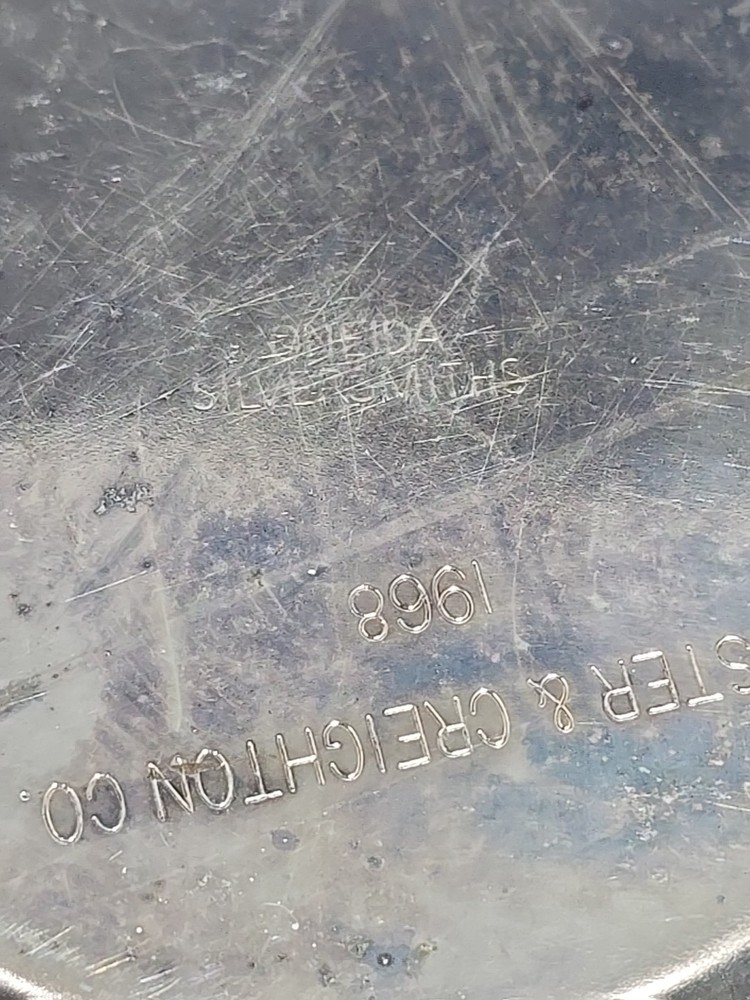 Oneida Silversmiths Silverplate Ashtray