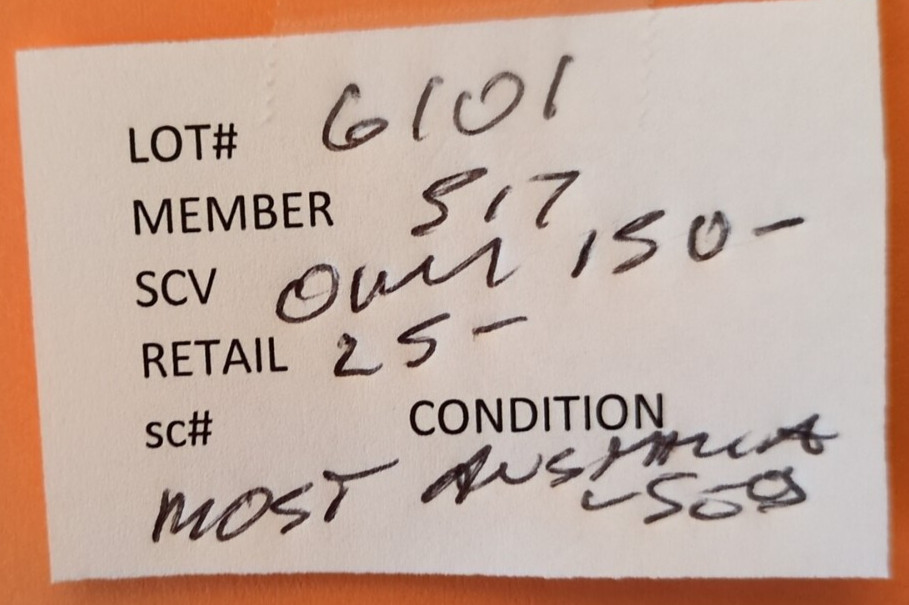 APC W6101 Australia on cicuit sheets over $150 scv all identified