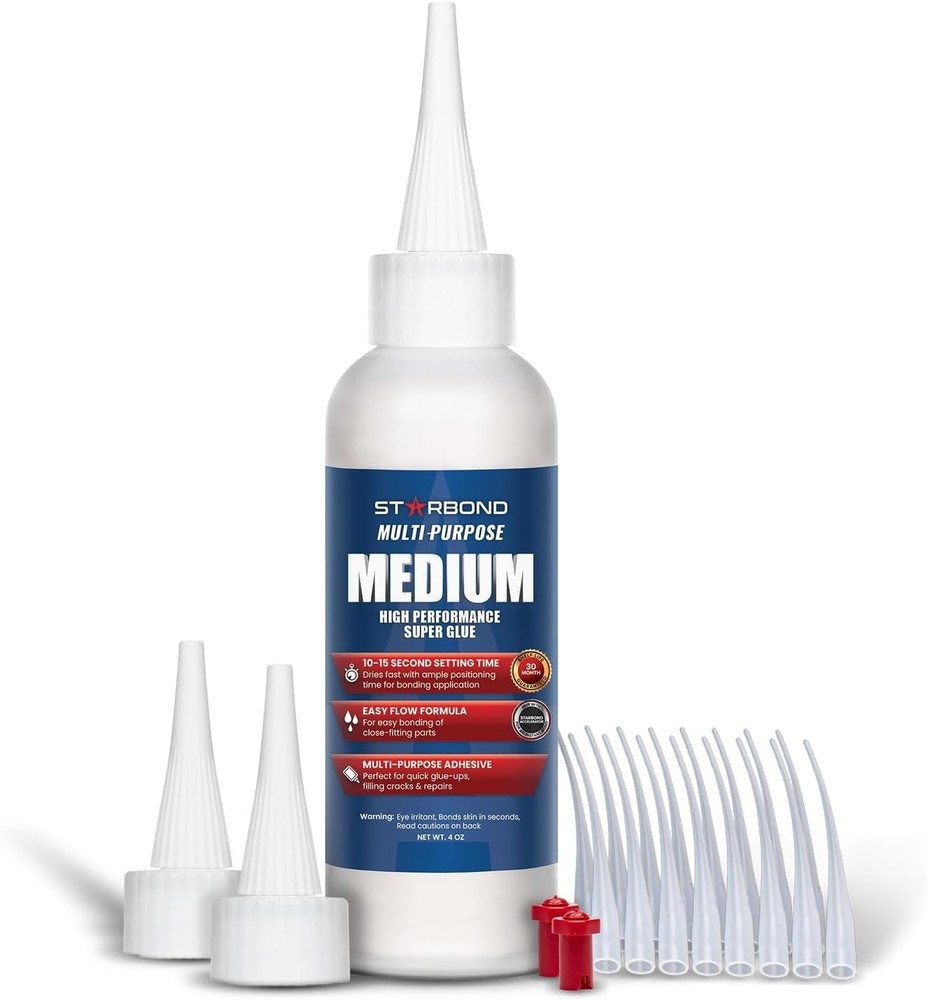 Cyanoacrylate Glue - Extra Cap & Microtips