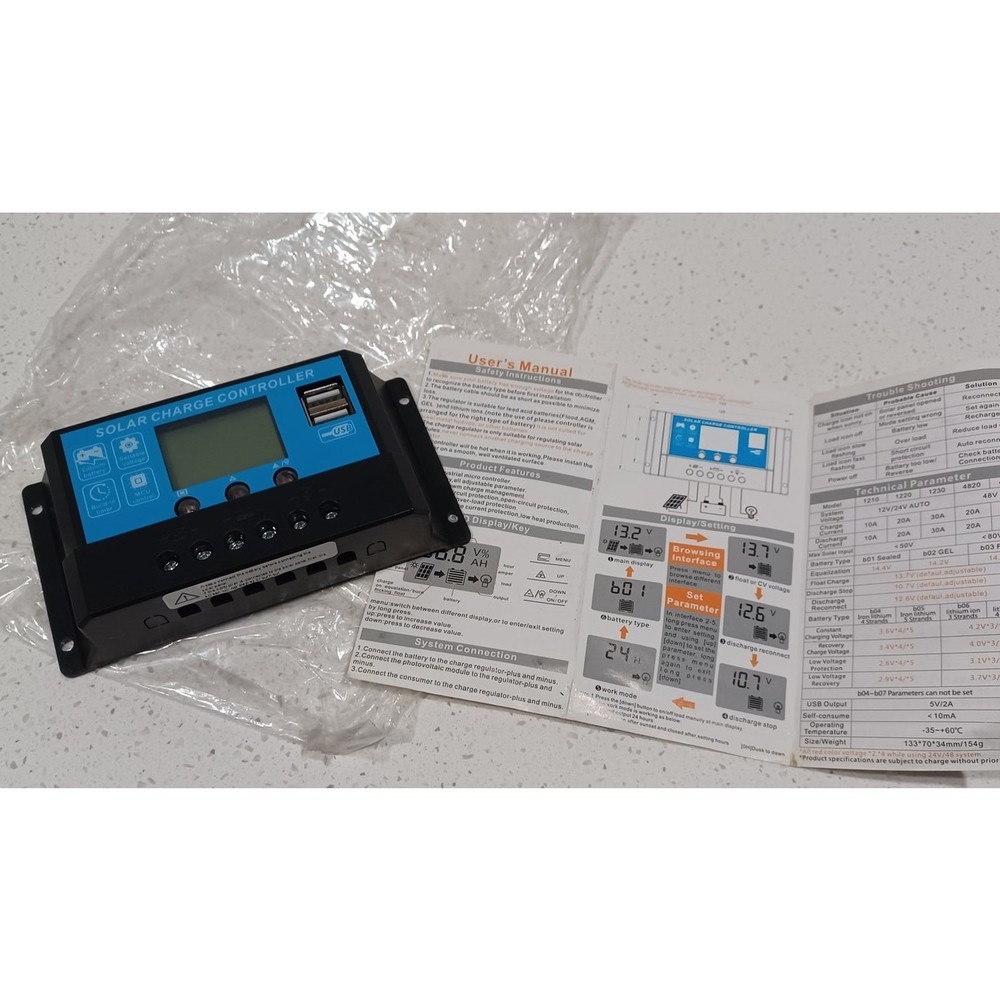 Solar Charger Controller 20A