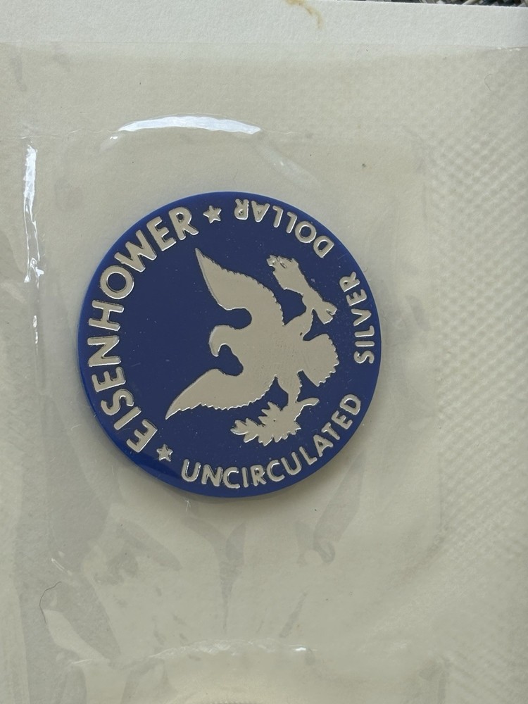 1973-S Eisenhower Silver Dollar 40% Uncirculated OGP Blue Envelope US Mint