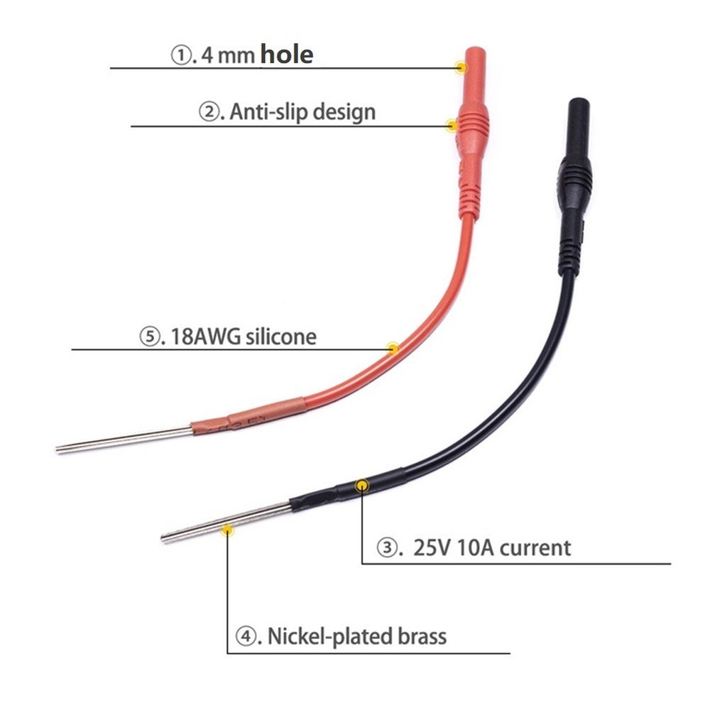 Spoon Style Probe Kit Designed for Compatibility with Automotive Tests