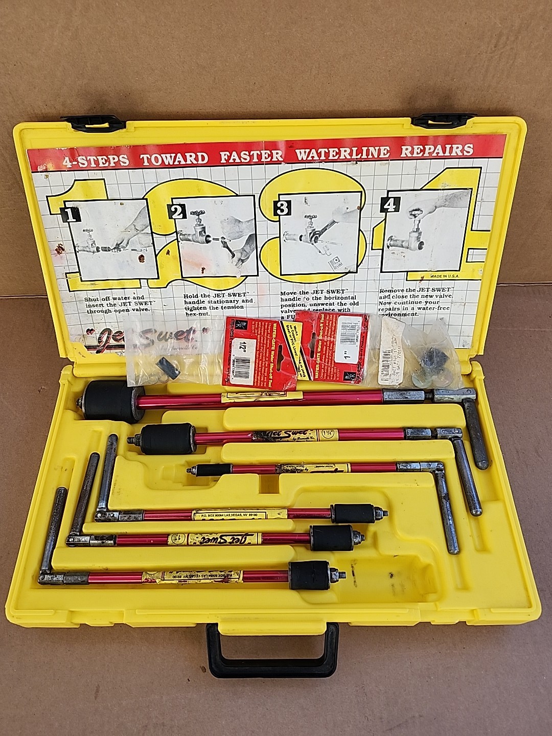 Jet Swet Kit 6100 1/2", 3/4", 1", 1", 1-1/4", & 2" (Free Shipping)
