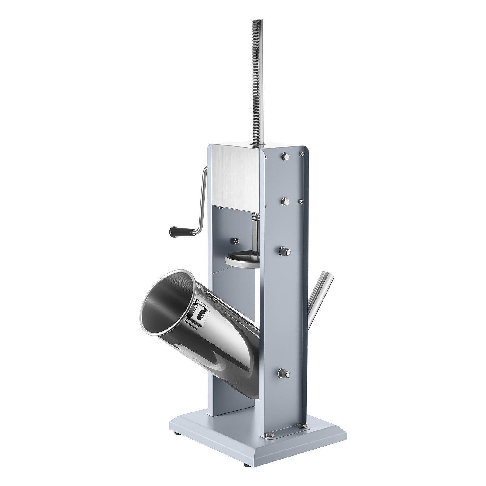 Uimoso Manual Sausage Maker 11 LBS / 5 L Dual-Speed Meat Filler with 5 Nozzles