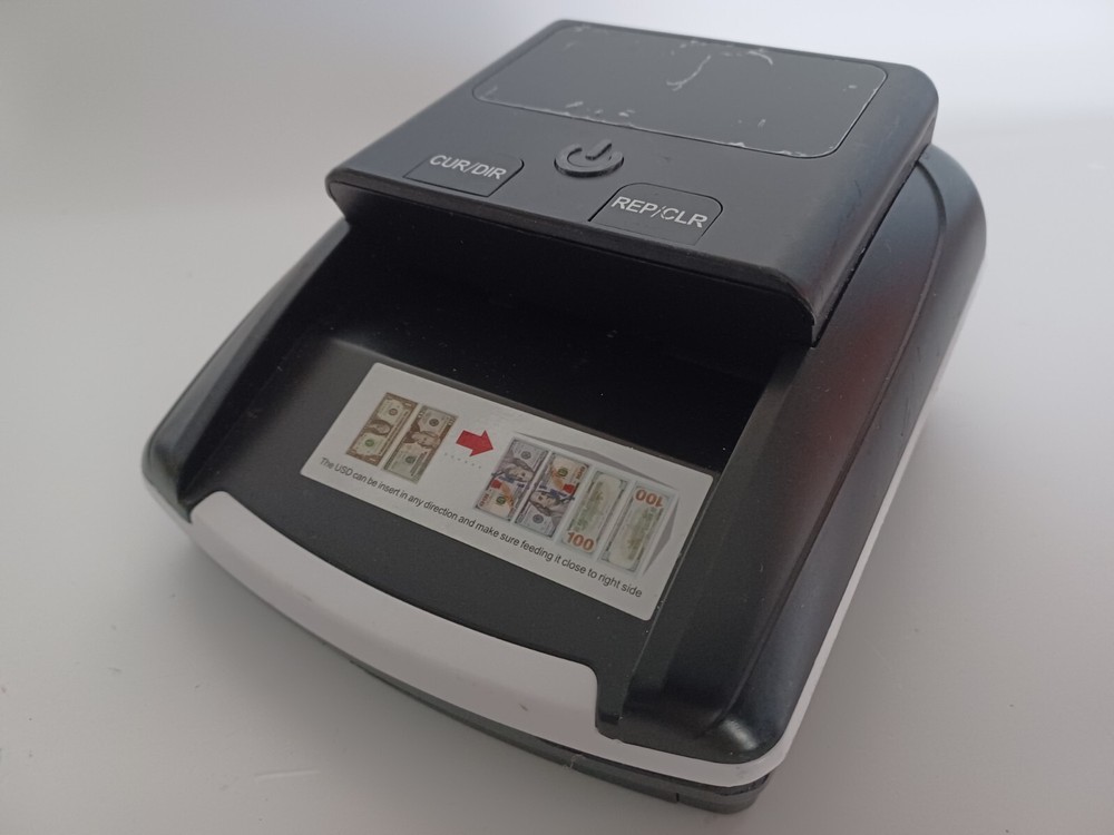 Banknote Detector -Model XD-13D Black -Replacement Only No Cord