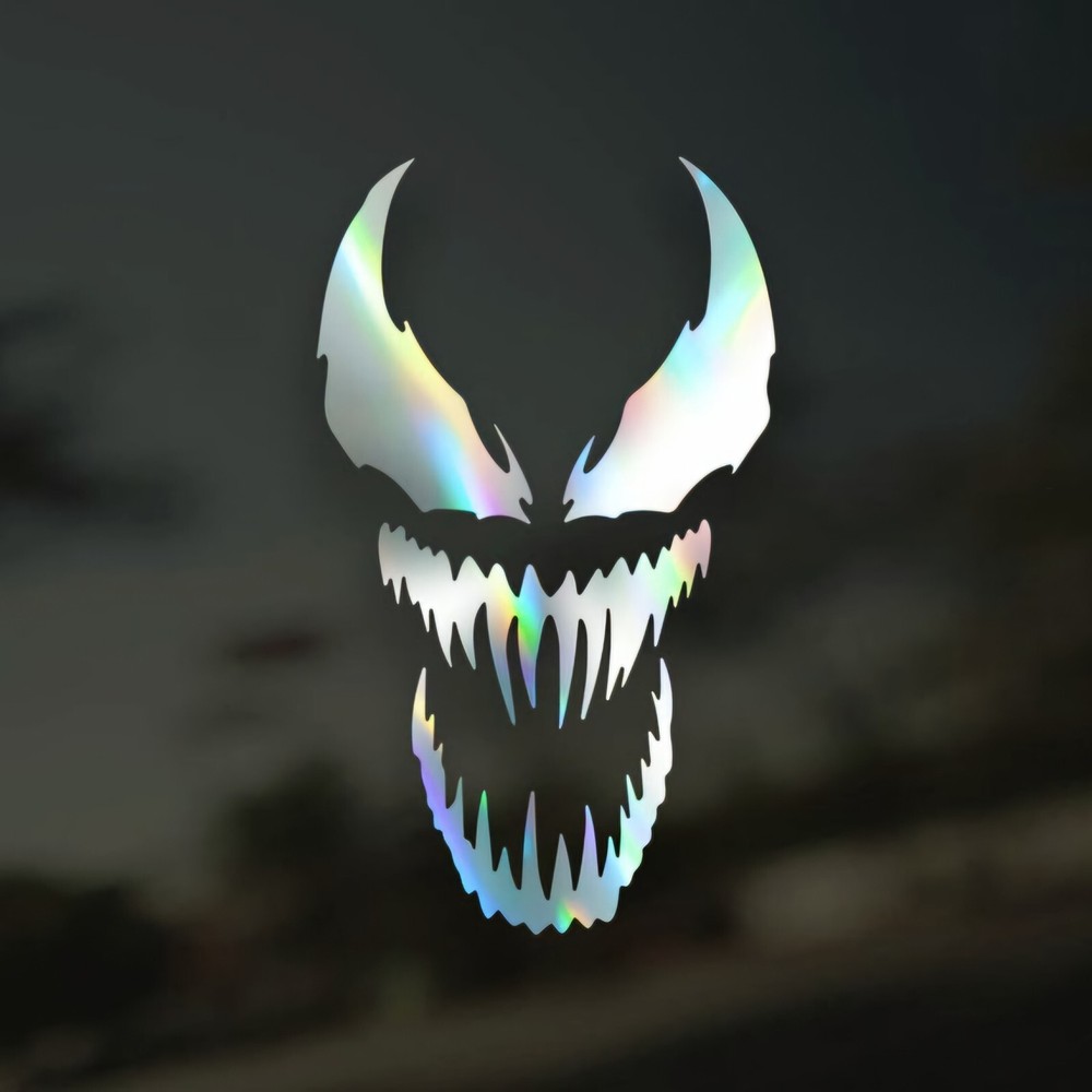 Venom Reflective Decal Sticker