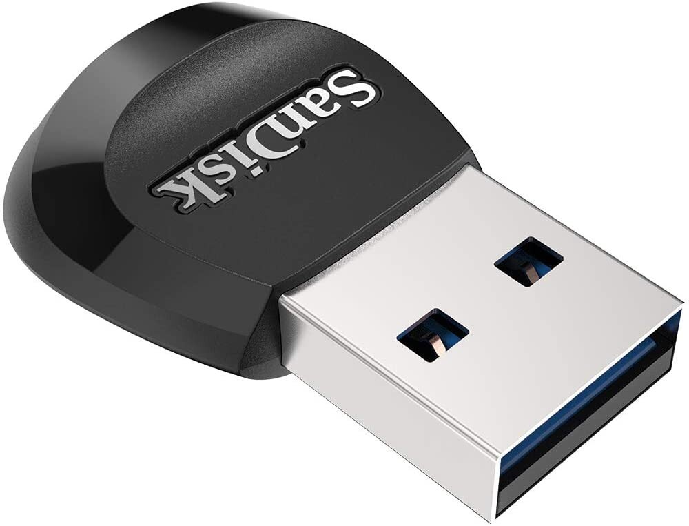 SanDisk MobileMate USB 3.0 MicroSD Card Reader- SDDR-B531-GN6NN High Performance
