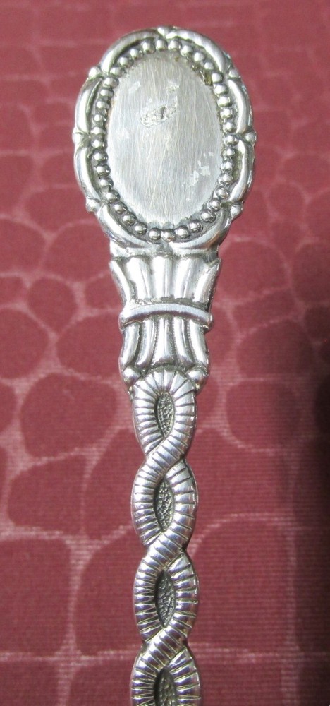 Holland Souvenir Silverplate Cake or Pie Server No Monograms