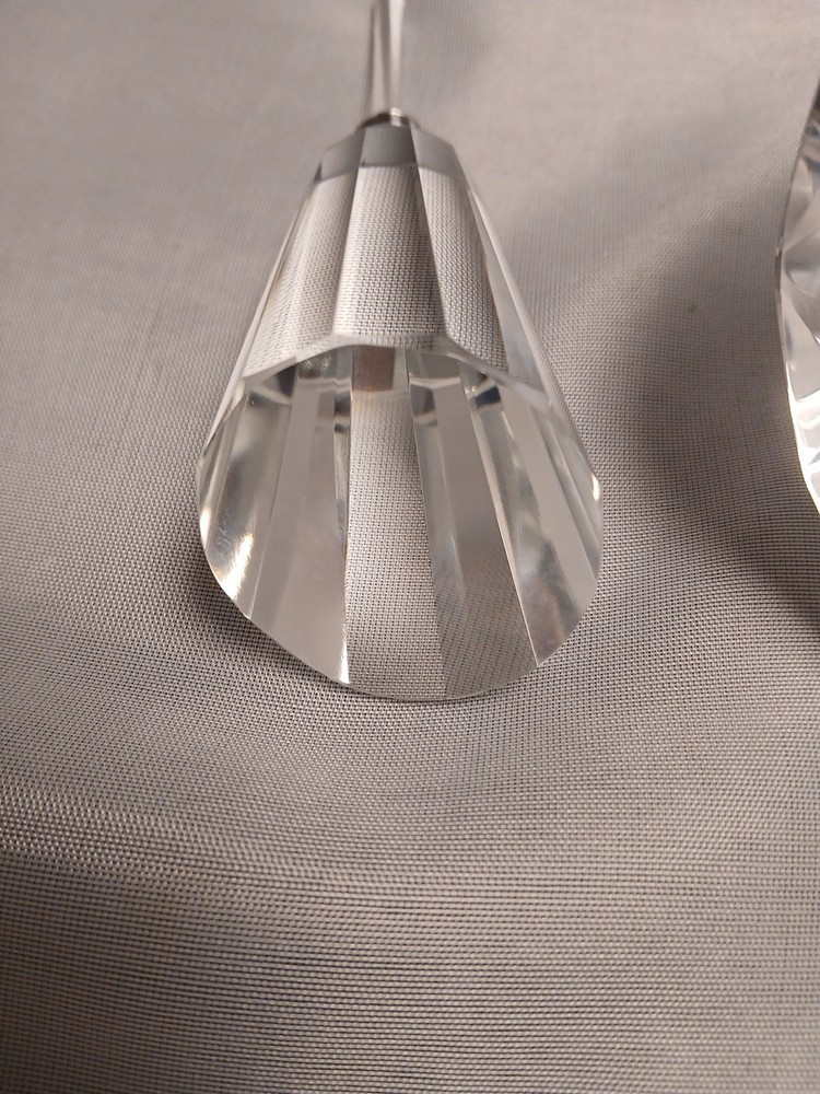 Diamond Shape Faucted Crystal Perfume Bottle