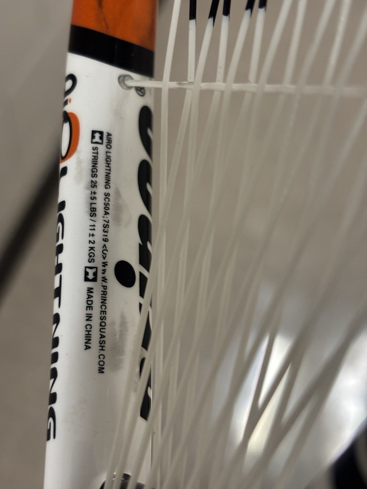 PRINCE AIRO LIGHTNING TRIPLE THREAT SQUASH RACKET RACQUET