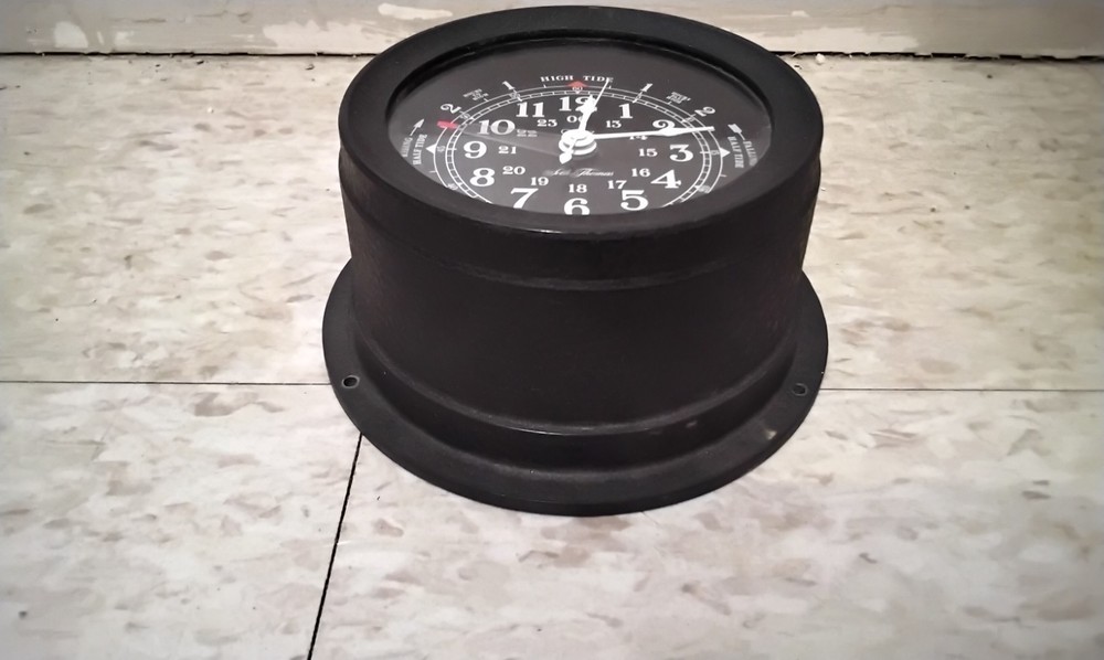 Vintage Seth Thomas Seasprite Tide Time Ship Clock