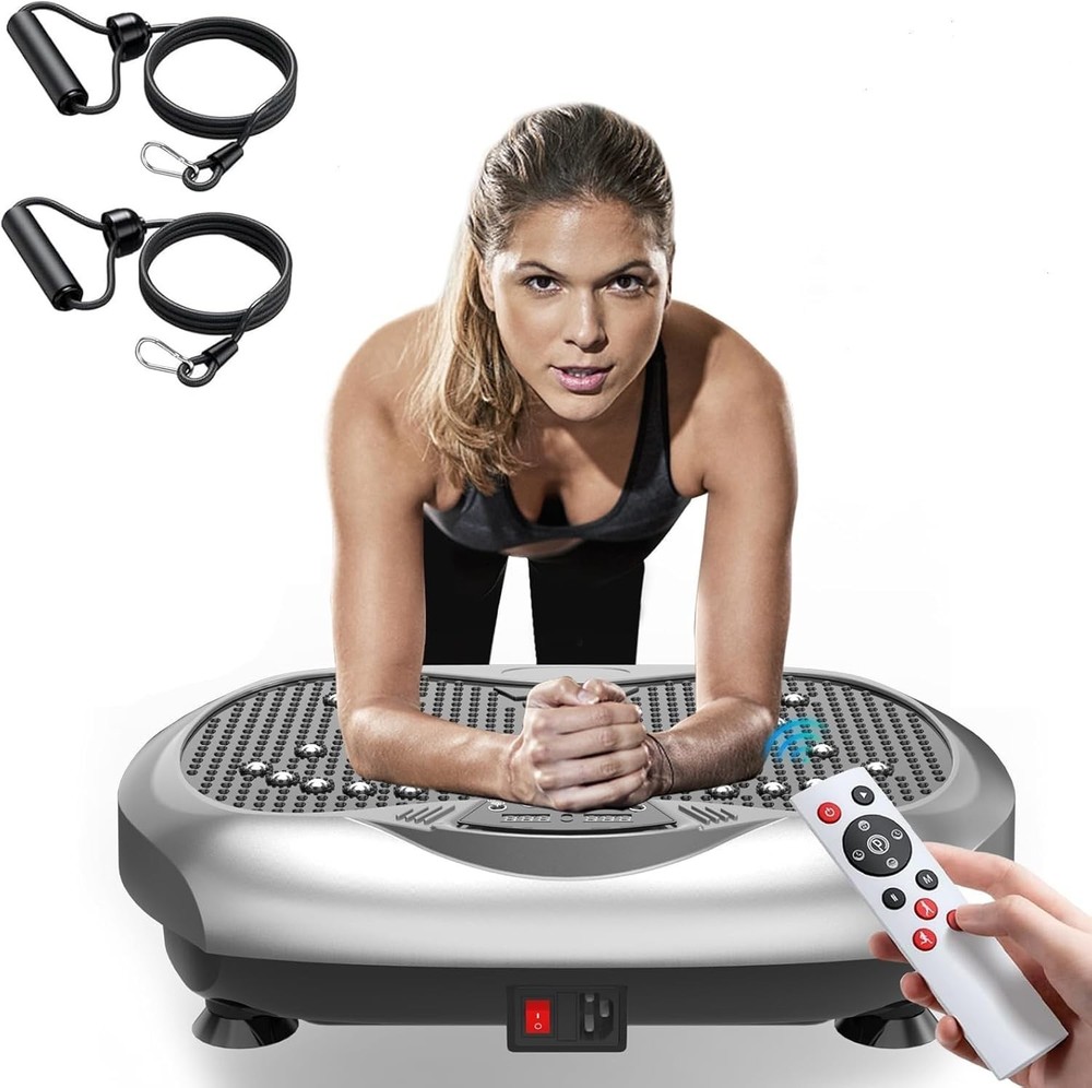 Vibration Plate Exercise Machine Whole Body Workout Vibration Platform Lymphatic