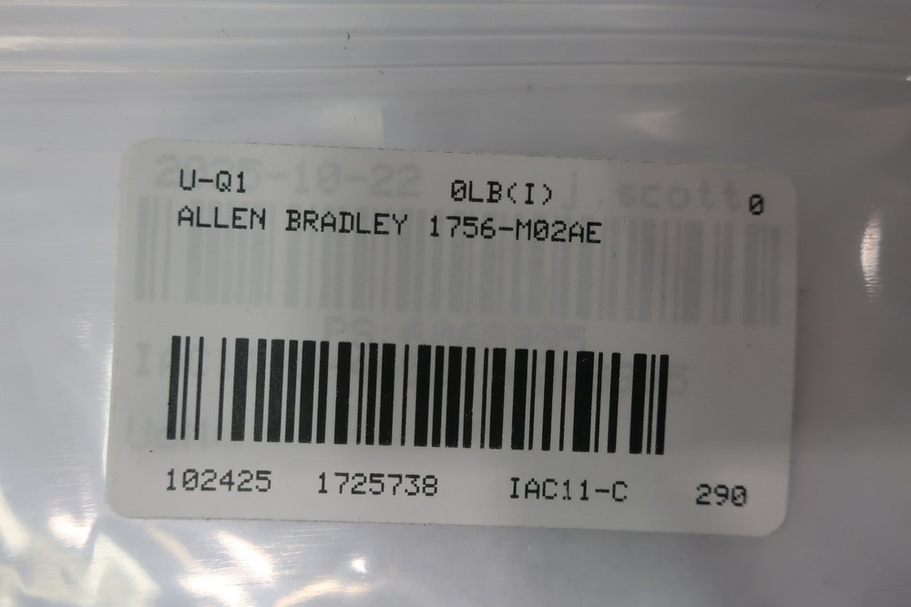 Allen Bradley 1756-M02AE Controllogix 2-axis Servo Module Ser A