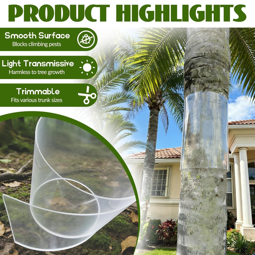 Iguana Tree Wrap Thick PET Trunk Protector 94.5x15.75in AntiClimb Guard