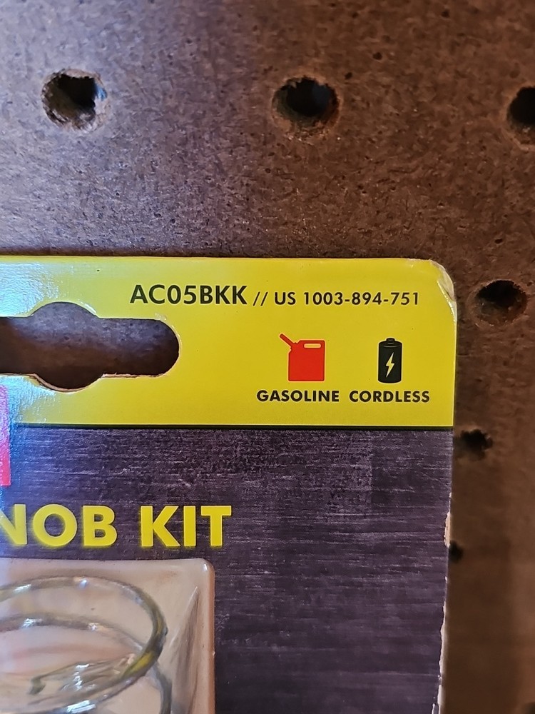 Ryobi AC05BKK Replacement Bump Knob and Spring Kit for String Trimmer New