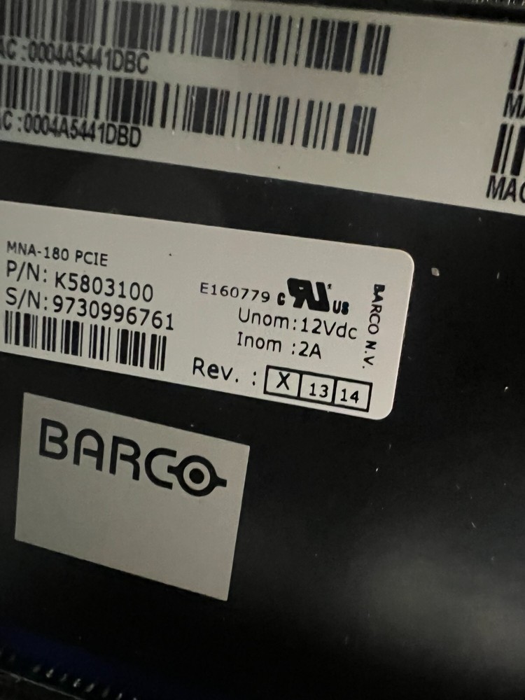 Barco Transform MNC-180 Video Wall Controller