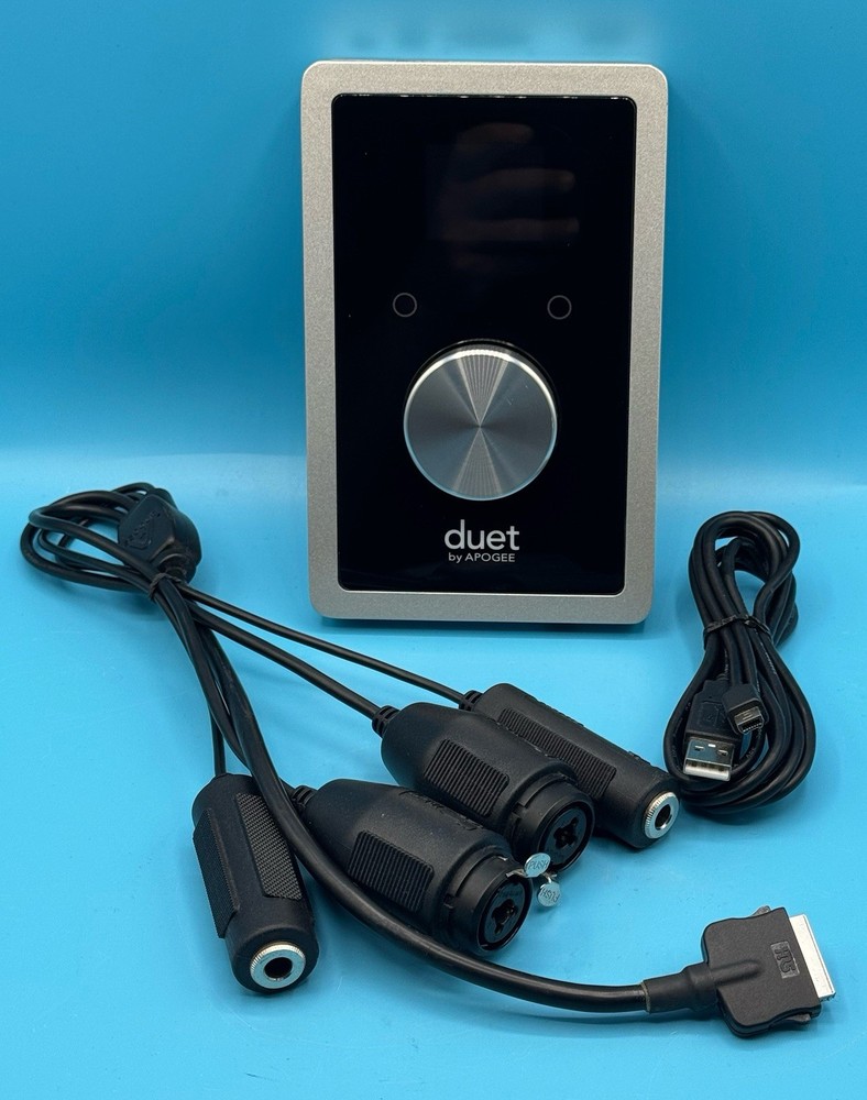 Apogee Duet 2 USB Audio Interface for IOS, Mac - Silver/Black.