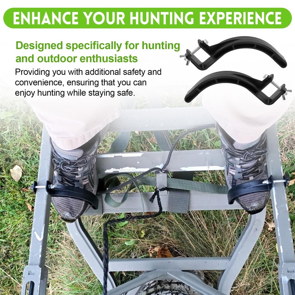 Climbing Tree Stand Accessories with Elastic Rope Adjustable Rapid Climb Stir...