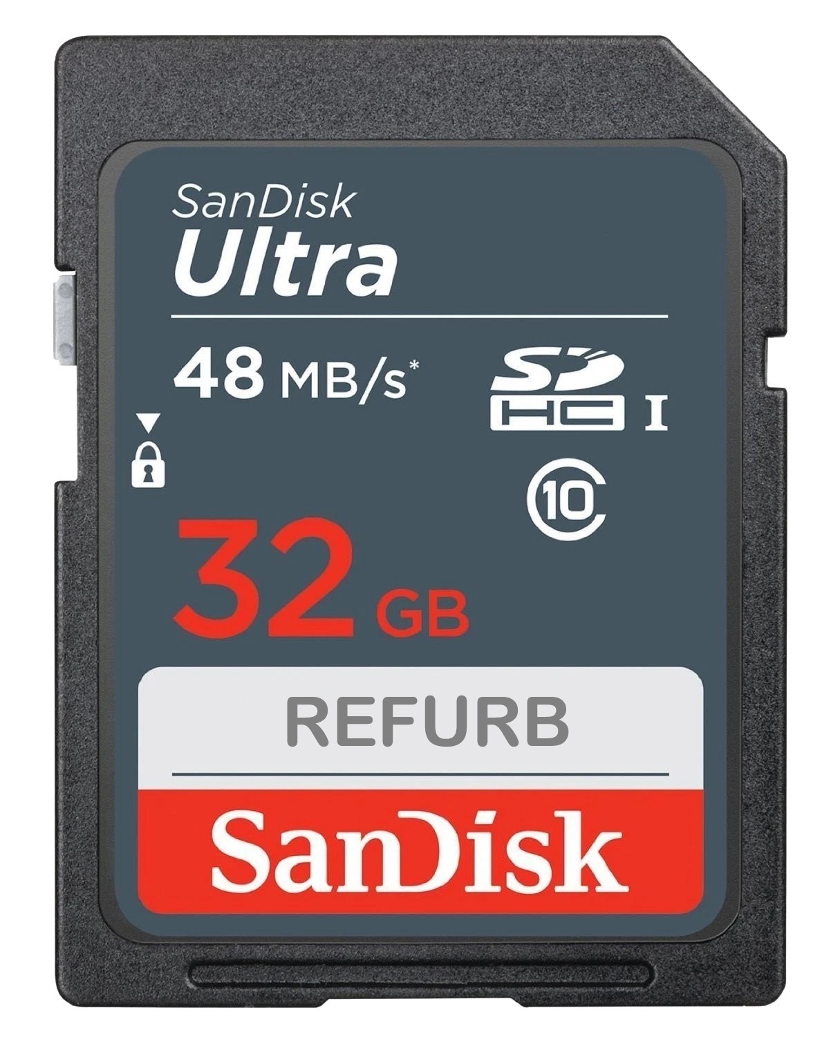 LOT 10x SanDisk SD Ultra 32GB - Class 10 SDHC-I 48MB/s Flash Memory Card