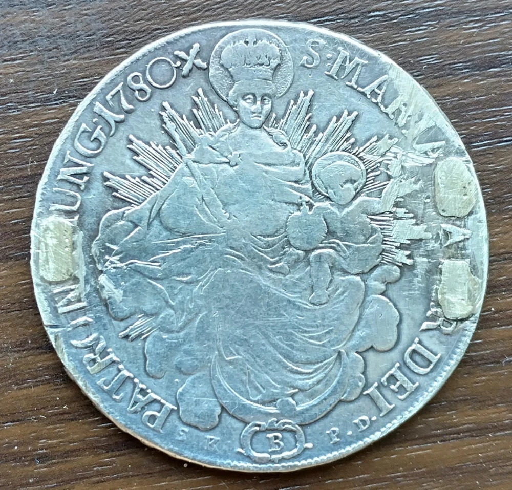Hungary - 1 Thaler 1780 - Silver
