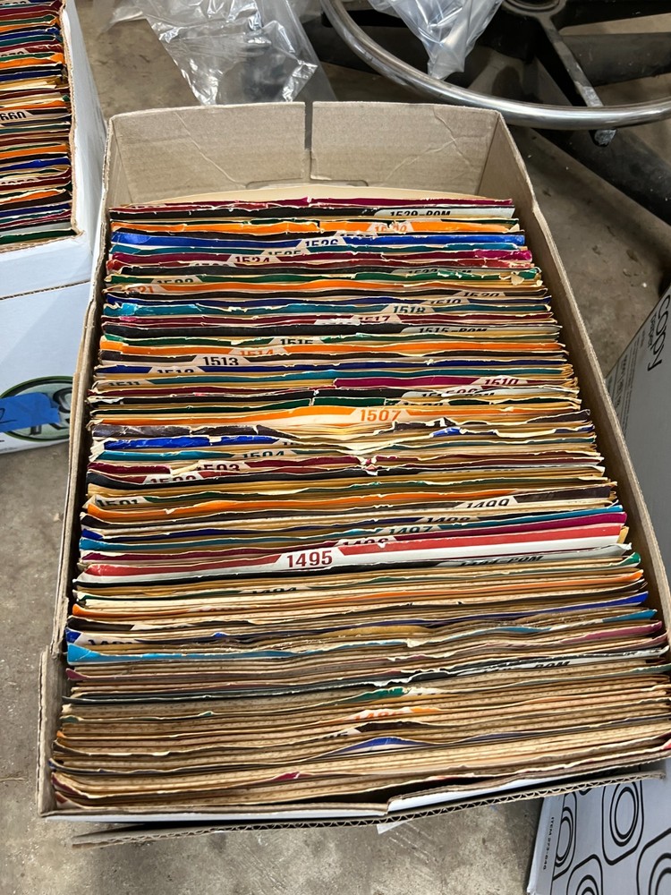 SAMS Photofact Folder Sets 1481-1531