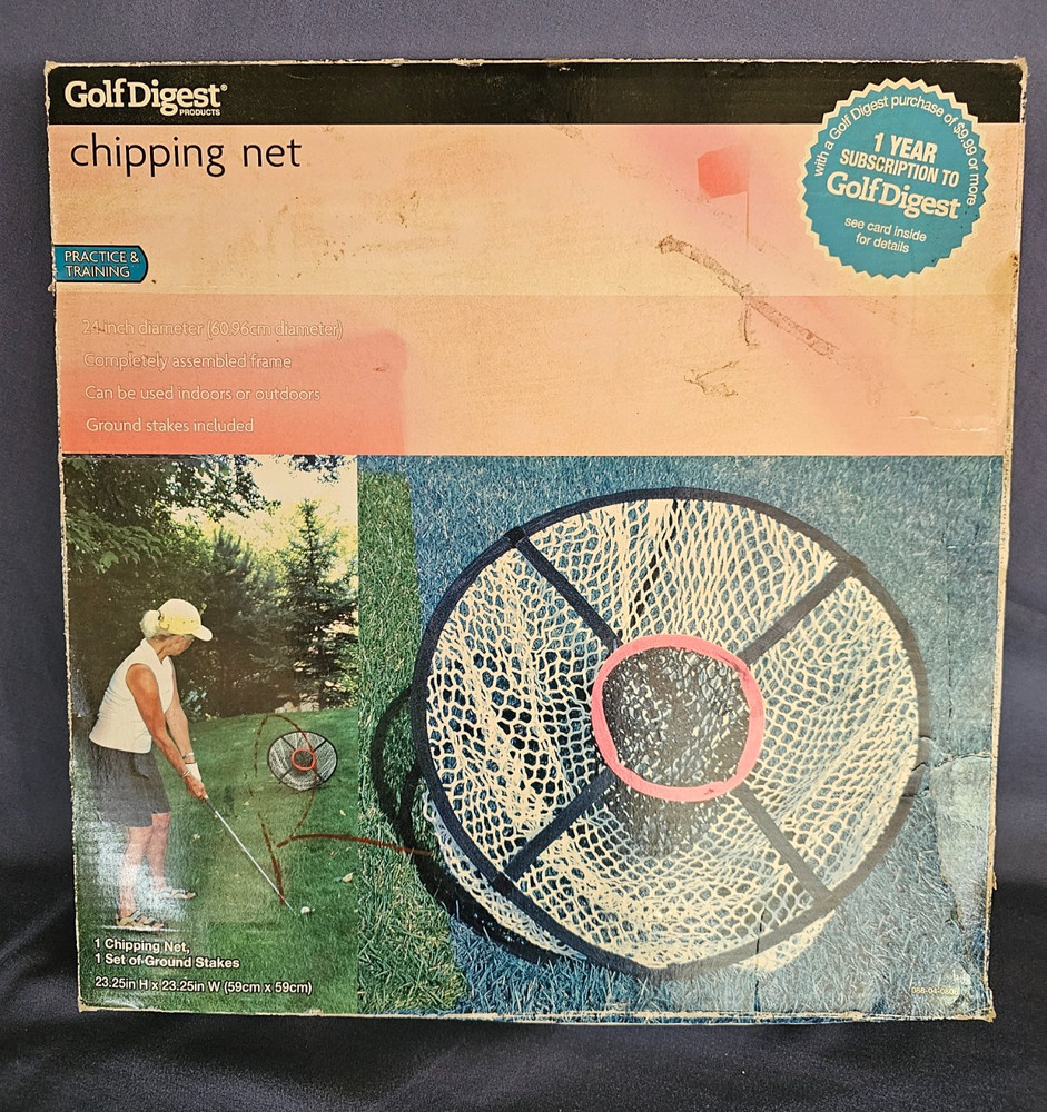 Golf Digest 24" Chipping Net Indoor/Outdoor Practice