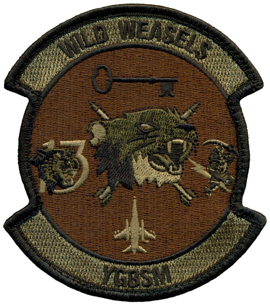 USAF 35th OPERATIONS SUPPORT SQUADRON – WILD WEASELS – OCP PATCH